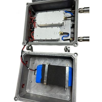 433MHz 900MHz Aluminum Enclosures Fpv Killer System , 2 Band Against Drone Device