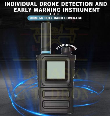 kaufen 300-6000MHz Handheld Drohnen Detektor Portable UAV Detektion mit digitalen analogen Hybrid-Empfänger Online-Herstellung