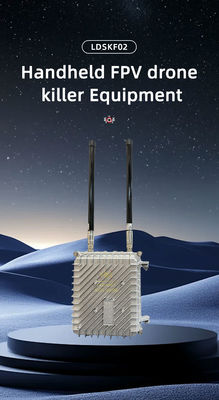kaufen Handheld Anti-FPV-Gerät Portable Counter FPV Anti-FPV Anti-Drohnen-System Aluminiumlegierung 1.2GHz 1.5GHz 5.8GHz Frequenz Anti-Drohne Anti-FPV-Detektor Online-Herstellung