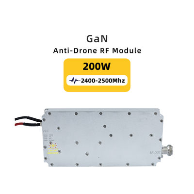 kaufen 200W GaN Anti-Drohnen-HF-Modul 400-2500 MHz 52,7 dBm Online-Herstellung