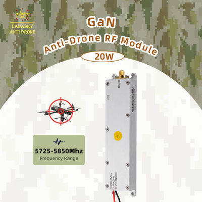 20W GaN RF Amplifier Module 5725-5850MHz Anti-Drone System
