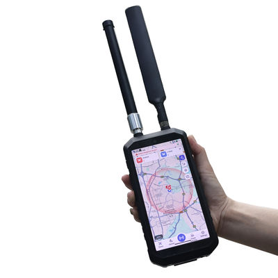 Handheld Drone Detector with CRPC+ Technology and RID Monitoring for Passive Detection in Urban Environments