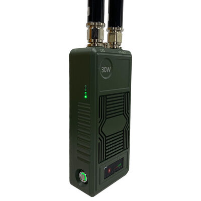 kaufen Tragbarer Drohnenstörsender mit hocheffizienter Störung und Dualband-Abdeckung zur Drohnenabwehr Online-Herstellung