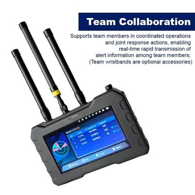Besorgen Tragbare Drohnendetektor mit 70MHz-6,2GHz-Fullband-Detektion, FPV-Live-Videoaufnahme und Echtzeit-Videoübertragung für Drohnen Online-Herstellung
