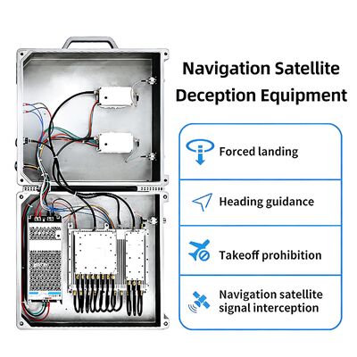kaufen 5KM~ 20KM Drohnen-Spoofer LDK-AY22 Portable Navigation Deception Vollfrequenz GNSS GPS GLONASS Galileo Anti-Drohne Zwangslandung Spoofing-System Online-Herstellung