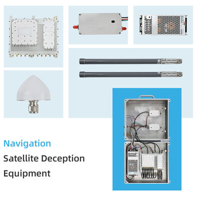 kaufen Drohnen-Spoofer 5~20KM Multi-System GNSS-Täuschungslösung, die eine UAV-Notlandung für professionelle Drohnenkontrolle verursacht Online-Herstellung