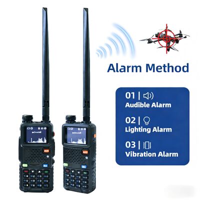 kaufen 300-6000MHz Handheld Drohnen Detektor Portable UAV Detektion mit digitalen analogen Hybrid-Empfänger Online-Herstellung