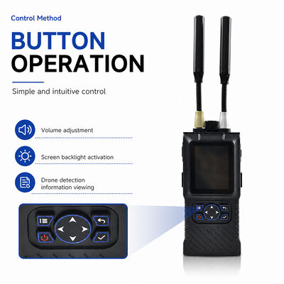 kaufen LDK-W01 Handheld Drone Detector mit 0-8000MHz Frequenzbereich 1-1.5KM Detektionsdistanz und Echtzeit-Videoaufnahme für FPV DJI Autel und Renn-UAVs Online-Herstellung