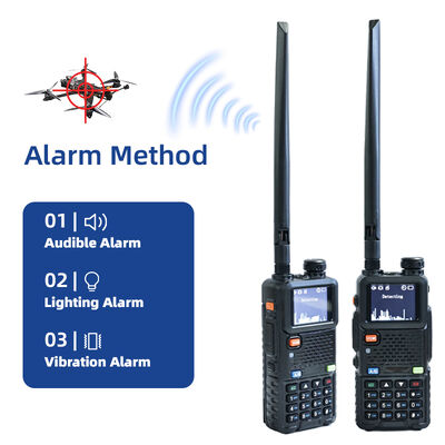 kaufen Handheld Drone Detection 2km Range 300-6200MHz Dual-mode Drone Detector with Super Early Warning and Watch Wide Range of Detection Models Full Frequency Band Coverage Online-Herstellung