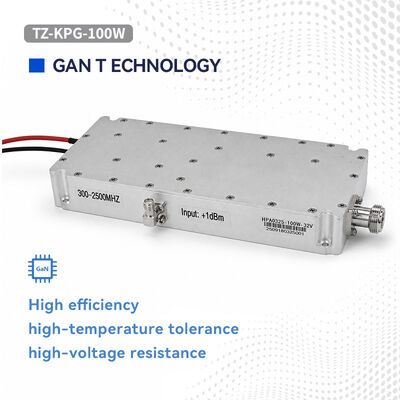 Besorgen HF-Leistungsverstärkermodul, 300–2500 MHz, 100 W, Hochleistungsverstärker, 32 V Gleichstromversorgung für Labor-HF-Tests, unterstützt kundenspezifische HF-Anschlüsse Online-Herstellung