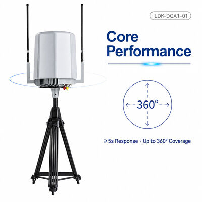 Besorgen Ladasky Festes Anti-Drohnen-Detektionsgerät 70MHz-6GHz | Langstrecken-UAV-Radar & RF-Scanner | DJI Autel FPV-Erkennung 10km Online-Herstellung