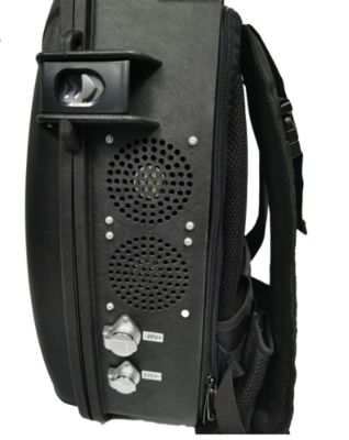 8-Band Backpack Drone Jammer 500-1500m Range 50W Output