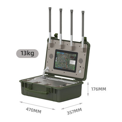 Wireless Portable Drone Detector with Compact & Lightweight Design for Quick Setup in Field Security