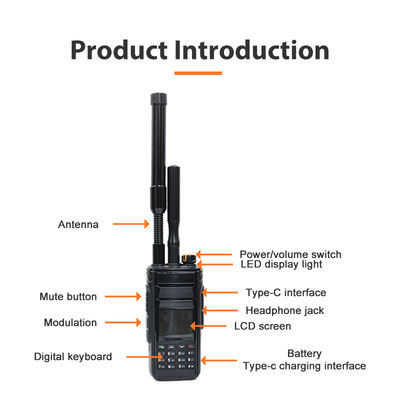 Handheld Drone Detector with High Sensitivity and Long Battery Life for UAV Detection LDKW07 Lightweight  drone detection anti drone system