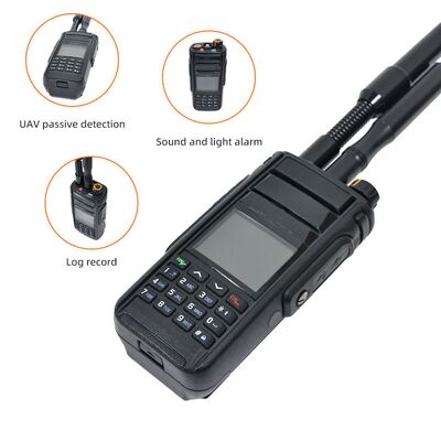 2KM Handheld Dron Detector 300M~6.2Ghz 1.5G 2.4G 5.2G 5.8G Portable UAV FPV Dji Dron Detect System Detector